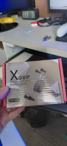 SUPORTE DE CELULAR PARA MOTO E BIKE X-GRIP (NOVO NA CAIXA)