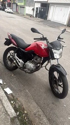 Honda 125 montada 150 motor passado pra 190cc fusado