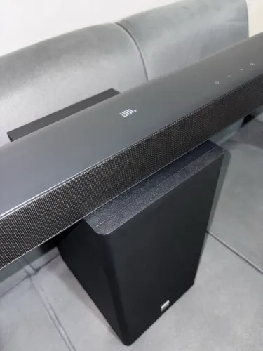 Soundbar JBL SB595 3.1.2 Canais Dolby Atmos