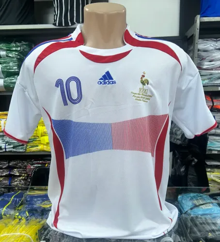 Camisa retrô 2006 França