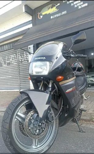 Raridade para placa preta CBR 450 Sr aceita troca por veículo do meu interesse