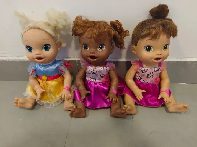 Kit baby Alive hora de comer