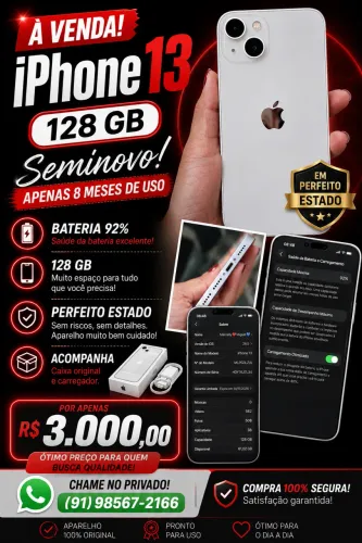 iPhone 13 - 128gb