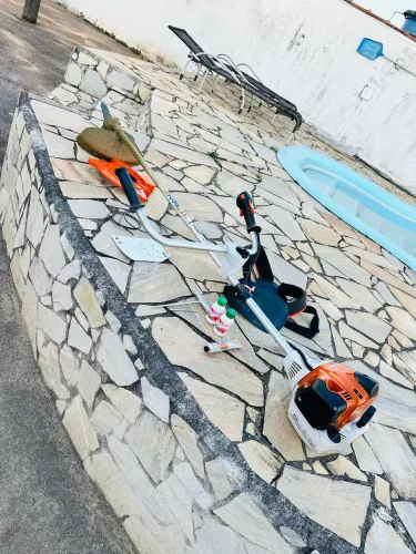 Roçadeira à gasolina Stihl