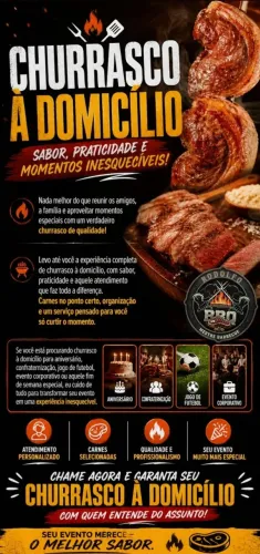 Churrasqueiro profissional 011 Sp