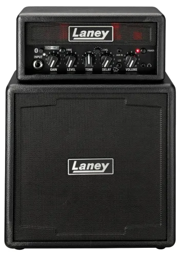 Mini Amplificador de Guitarra Laney Ministack-B-Iron Preto