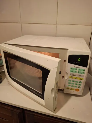 Micro onda lg 20 l branco grill