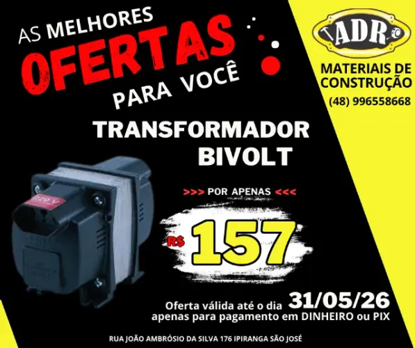 Transformador Bivolt 110/220W