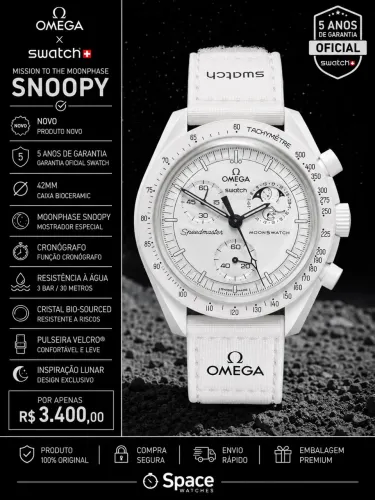 Omega X Swatch Snoopy