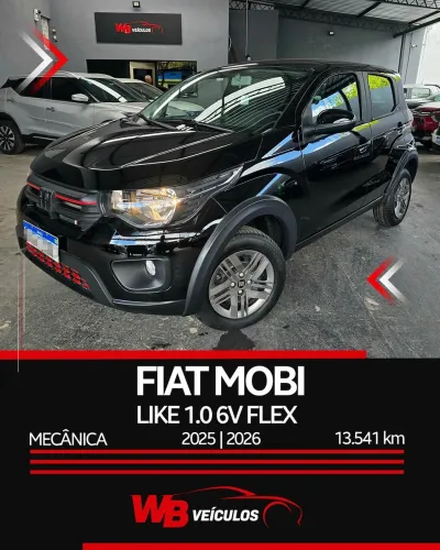 Fiat Mobi Like 1.0 Fire Flex 5P. 2026