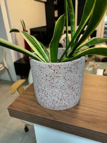 Cachepot Vaso Plantas Rosa