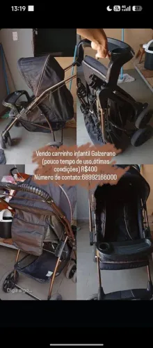 Vendo carrinho de passeio infantil 
