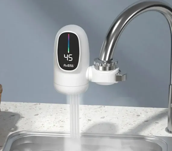 Aquecedor Elétrico Para Torneira Com Display Digital