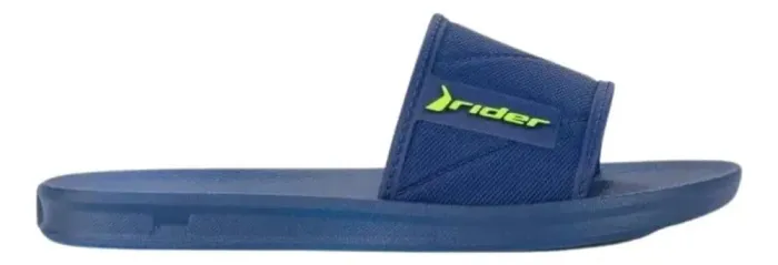 Rider Street Slide Infantil Meninos Calce Fácil Conforto Azul + Azul 11592AR413