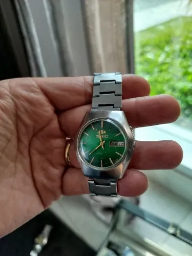 Lote de dois relógios automático orient