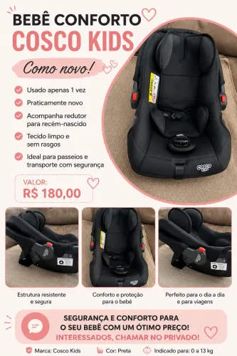 Bebê conforto Cosco kids