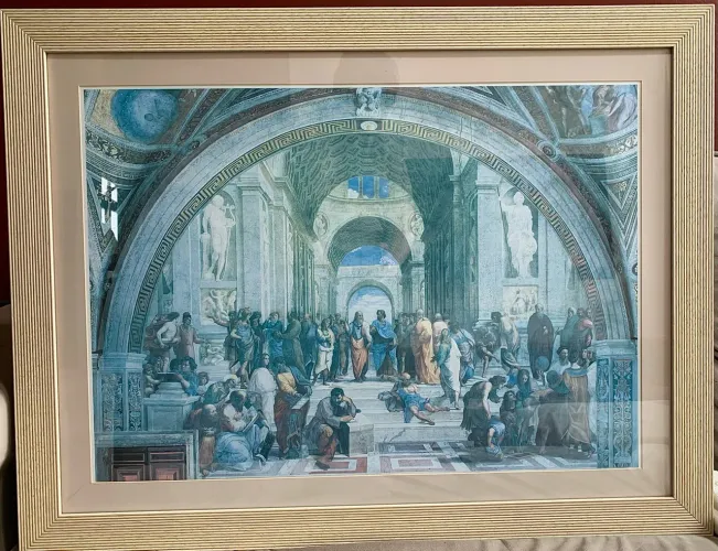 Quadro Escola de Atenas