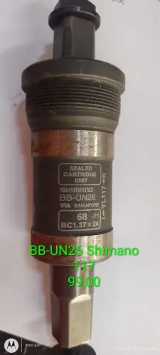 Movimento central da Shimano 