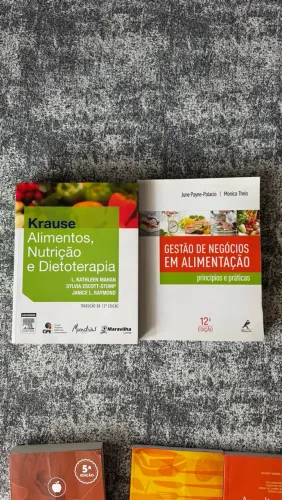 Livros Didáticos de Nutrição