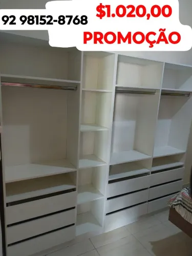 Closet MEGA PROMOÇÃO 100% MDF 