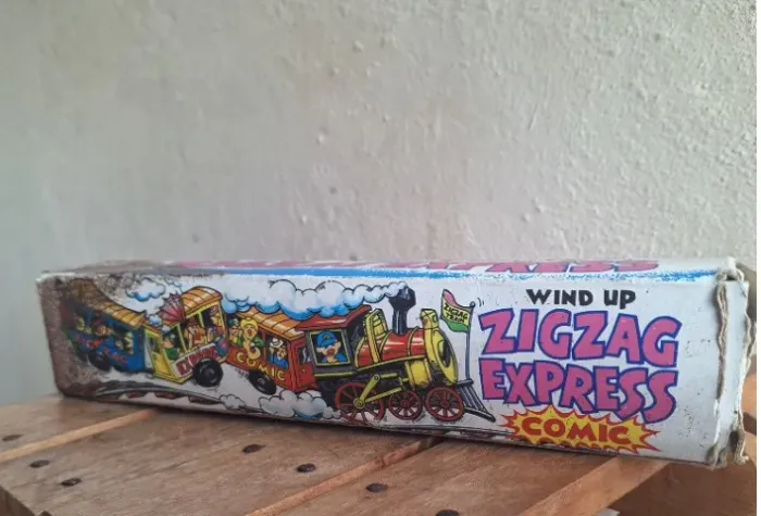 Antigo Trenzinho Zigzag Express Comic Anos 90 (Usado)