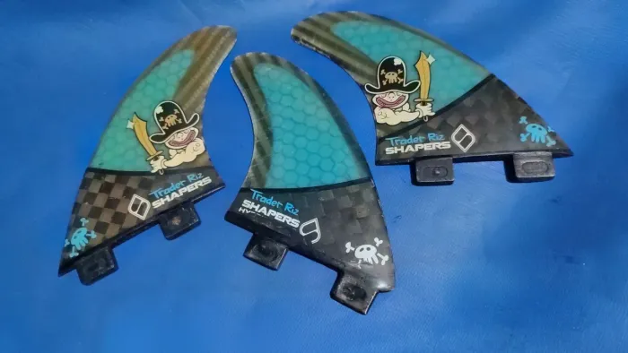 Quilhas FCS I Shapers Fins Carbon Pro ( Medium)
