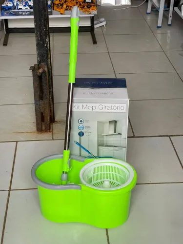 KIT MOP GIRATÓRIO DE LIMPEZA 12 LITROS