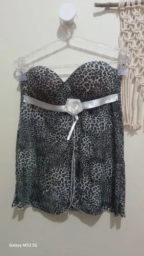 Camisola Mini animal print