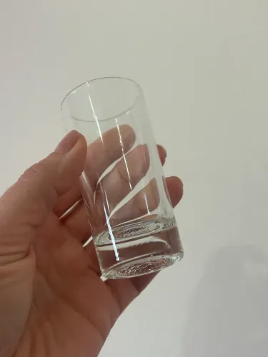 SEIS COPOS DE CRISTAL DE LICOR