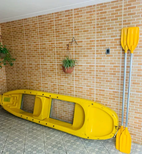 Caiaque duplo amarelo 