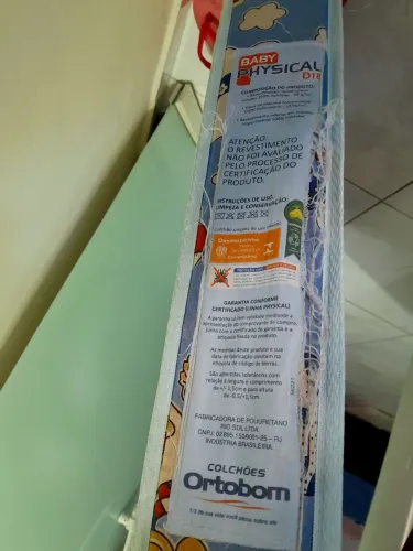Vendo colchão infantil 1,33 de comprimento, 73 cm de largura
