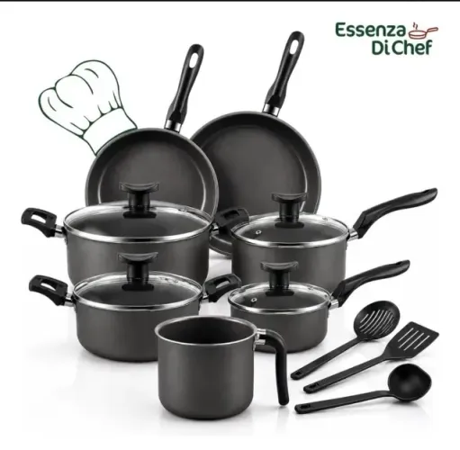 Conjunto de panelas 10 peças novos na caixa