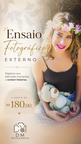 Fotografia - Ensaio Fotográfico Externo