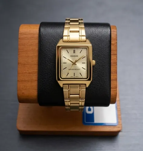 Relógio Casio Feminino Dourado Novo