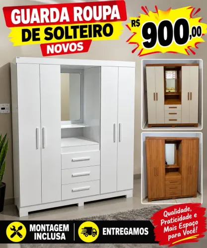 GUARDA ROUPA NOVOS 
