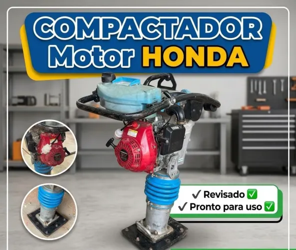 Vendo Compactador Motor Honda em ótimo estado 