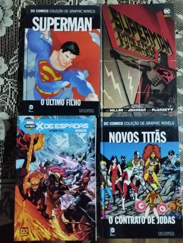Super coleção HQs da DC e Marvel!!