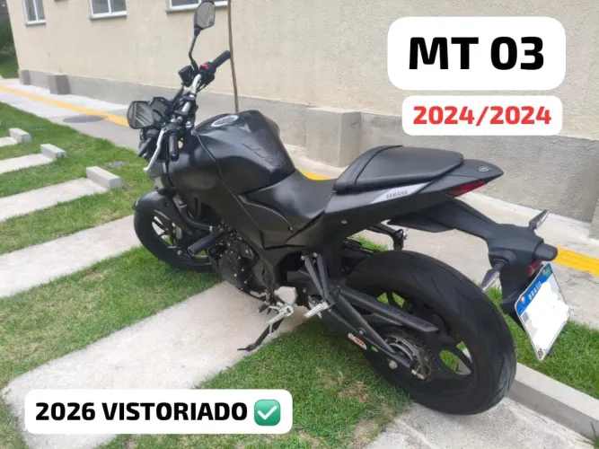 VENDO MT03 8.500KM ORIGINAIS 26 OK