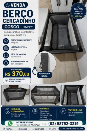 Cercado Cosco happy bebê