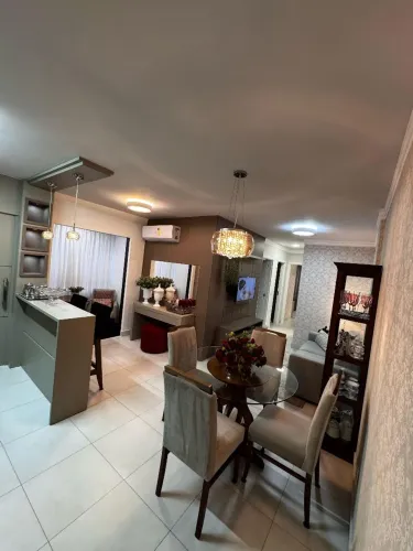 Apt 3 quartos com suite, sol da manhã e completamente imobiliado, aluguel mensal. 