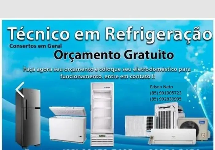 Consertos em Microondas, Máquinas de Lavar, Geladeiras e Geláguas