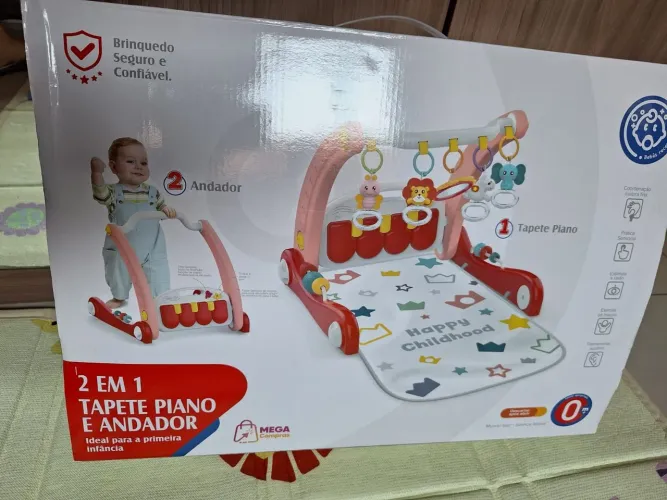 Tapete Piano + Andador