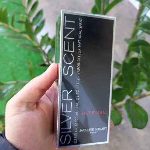 Perfume silver scent intense lacrado 100ml