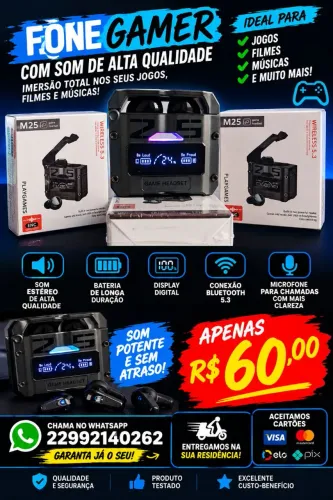 Fone sem fio