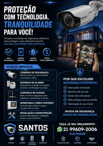 ? Proteção com Tecnologia. Tranquilidade para Você.
