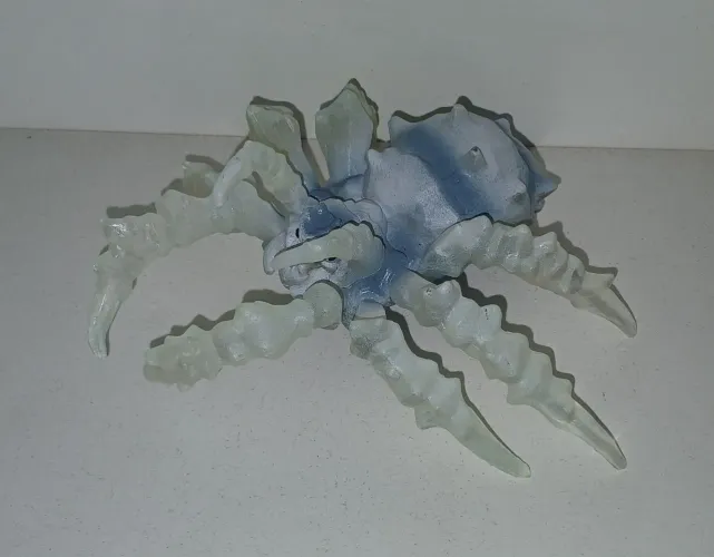 BONECO MINIATURA CRIATURA MITICA MISTICA MAGICA ARANHA DE GELO MONSTRO SCHLEICH BAYALA