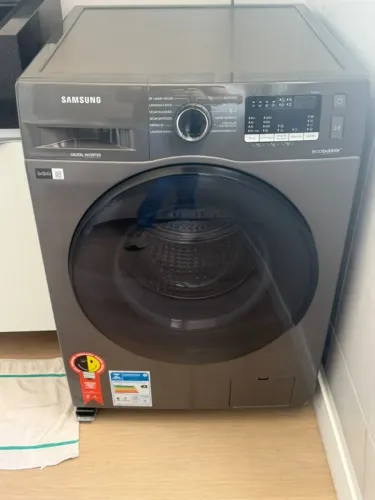 Lava e Seca Samsung 11kg WD11A 3 em 1 Ecobubble Inverter Inox Look - 220V