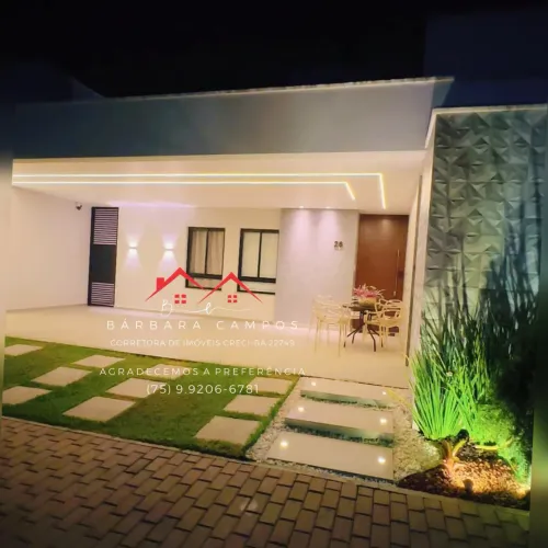Casa 3/4 sendo uma suíte, condomínio bem localizado