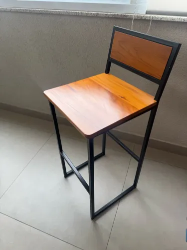 Banqueta estilo industrial ( 3- três banquetas)