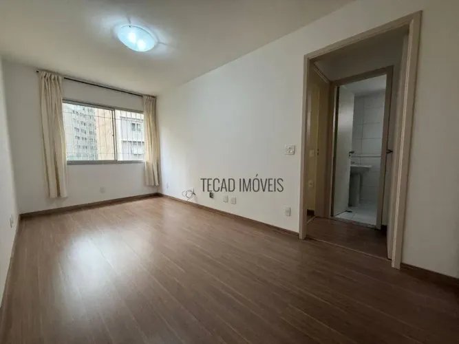 Apartamento com 1 dormitório para alugar, 43 m² por R$ 3.333,79/mês - Consolação - São Pau
